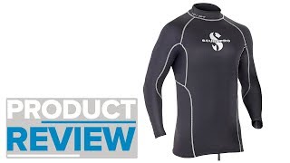 Scubapro K2 Light Mens Undersuit Top Review [upl. by Auqenwahs]