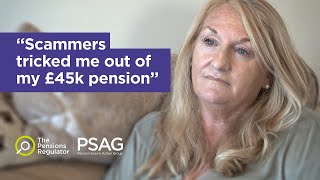 Pauline warns pension savers to be scam aware 30sec [upl. by Isnam]