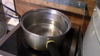 3500 Watt Induction Cooktop boil one litre in 215 minutes [upl. by Teddman56]