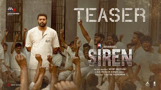 Siren  Official Teaser  Jayam Ravi Keerthy Suresh  GV Prakash Kumar [upl. by Sajet185]