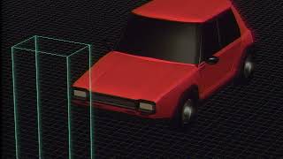 3D Vehicular Deformation Tests 1989  Blender Analog HDVS Simulation [upl. by Hebbe]