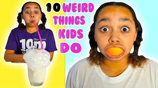 10 WEIRD THINGS TIANA DID AS A KID [upl. by Rudiger]