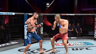 Santiago Ponzinibbio Vs Tom Breese  UFC Vegas 1 [upl. by Holcman868]