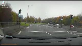 Heaton Test Route Cottingley Roundabout Test Fail [upl. by Monto]