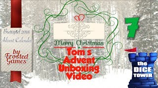 Toms Advent Calendar Unboxing Video  December 7 2018 [upl. by Brod19]