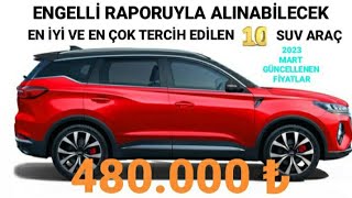 Engelli Raporuyla Alınabilecek Araçlar 2024  Güncel Fiyat Listeleri Donanım ve Motor Seçenekleri [upl. by Allemac60]