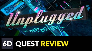 Unplugged VR Air Guitar  Rock Band in VR  Meta  Oculus Quest Game Review [upl. by Relly737]