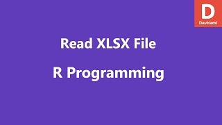 Read XLSX File in R [upl. by Nerad]