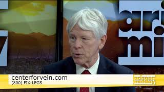 Center For Vein Restoration  Dr Nick Morrison News Segment AZ [upl. by Anair197]