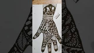 New bridal mehndi designs henna tattoo arabic marriage special trending shorts [upl. by Israel]