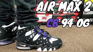 AIR MAX 2 CB 94 OG REVIEW amp ON FEET [upl. by Wilson]