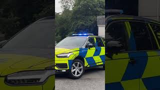 Devon and Cornwall Police Volvo XC90 Commercial Vehicle Unit Light Demo [upl. by Yasnyl174]