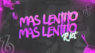 MAS LENTITO MAS LENTITO TIK TOK VIRAL BRUNO CHAVEZ DJ ft djsantaaa [upl. by Ramedlab]