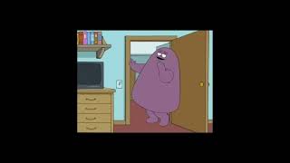 grimace In family guy 💀 [upl. by Esenwahs]