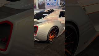 Insane tron bike at SEMA [upl. by Adanama]