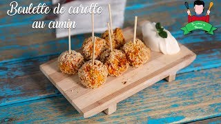 Recette des boulettes de carotte au cumin [upl. by Rehsa]