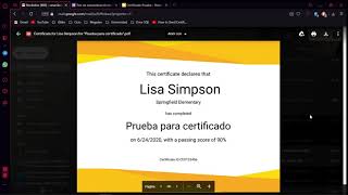 Cómo realizar certificados con Google Forms [upl. by Anastasie108]