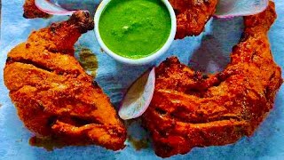 Tandoori Chicken Restaurant Style  तंदूरी चिकन रेसिपी  How to make Tandoori Chicken [upl. by Hakaber]