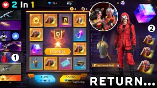 Indonesia Server Next Incubator Return 😱  Garena Free Fire [upl. by Emogene]