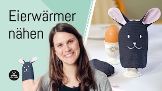 Eierwärmer nähen zu Ostern in niedlichen Hasenohren  Freebie 🐣 [upl. by Zeiler882]