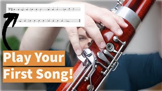 Beginner Bassoon Song How to Play “Mary Had a Little Lamb” Only 4 Notes [upl. by Octave118]