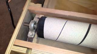 VDrum sander with power feeder [upl. by Georgie]