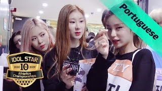 ITZY Dreamcatcher WJSN Weki Meki MOMOLAND Entrevista Exclusiva  2019 ISAC Chuseok Special [upl. by Goltz]