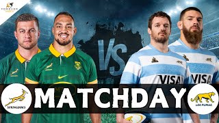 SPRINGBOKS VS LOS PUMAS BUILDUP  South Africa vs Argentina Matchday Buildup [upl. by Viridis]