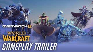 Overwatch 2 x World of Warcraft  Gameplay Trailer [upl. by Yedoc749]