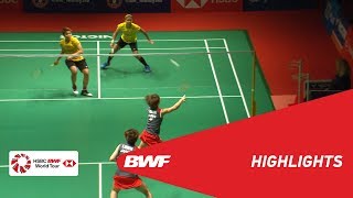 PERODUA Malaysia Masters 2019  WD  F  HIGHLIGHTS  BWF 2019 [upl. by Ardnalak]