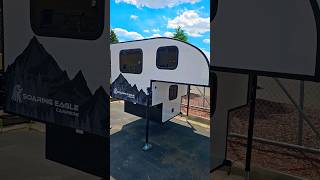 Hard Side Truck Camper for Ranger Colorado Tacoma mid size trucks Soaring Eagle Adlar 50 [upl. by Notgnirra363]