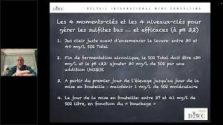 Comment produire des vins blancs à faible teneur en sulfites [upl. by Melisa]