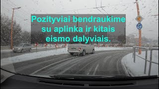 Pozityviai bendraukime su kitais eismo dalyviais ir aplinka [upl. by Skippy]