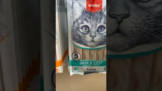 Medicated Wanpy Creamy Treats Hairball Joint Support skinampcoatFor Order 03154411703 catlahore [upl. by Bourque]