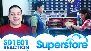 First Time Watching  Superstore Season 01 Episode 01  Reaction [upl. by Kimberlyn]