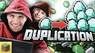 GROS BUG DE DUPLICATION  💎 Minecraft ft Maghla Mickalow Akytio Kinstaar Sharkk [upl. by Backer]