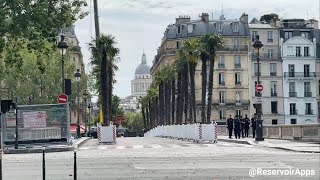 Paris JO 2024  Entre les palmiers et les checkpoints [upl. by Kirkpatrick]