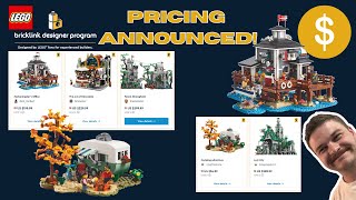 Bricklink Series 3 Pricing Announced  Designer Program Exclusive Sets [upl. by Watkins]