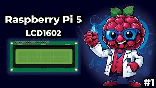 Raspberry Pi 5 Tutorial  LCD1602 I2C [upl. by Yanehc]