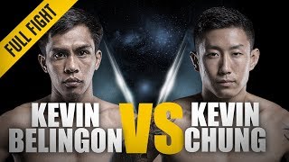 ONE Full Fight  Kevin Belingon vs Kevin Chung  A Thrilling ThreeRound Battle  November 2017 [upl. by Roath847]