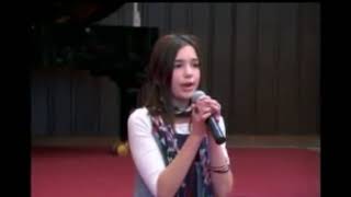 12 years old Dua Lipa singing at her school in Kosova [upl. by Maida]