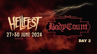 Body Count  Raining Blood  Postmortem Live at Hellfest Clisson France [upl. by Harte]