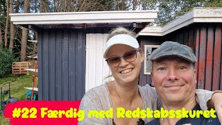 22 Sådan renoveret vi redskabsskuret [upl. by Yirinec]