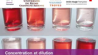 Concentration et Dilution [upl. by Arahd]