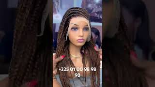 GLUELESS BRAIDS  TRESSES SANS COLLE wiginstall wigmaker gluelesswig beauty [upl. by Amin]