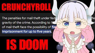 Crunchyroll is Doomed and Faces Potentially Their End [upl. by Okkin466]