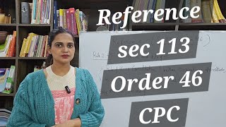 Reference section 113Order 46cpchindi [upl. by Kohcztiy]