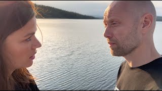 Emilia Roosmann og Aksel Hennie fra prøvene til Peer Gynt på Gålå 2022 [upl. by Thorstein]