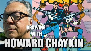 Drawing With HOWARD CHAYKIN [upl. by Etnomaj879]