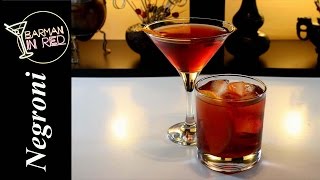 Cómo hacer el clásico NEGRONI [upl. by Ybrek]